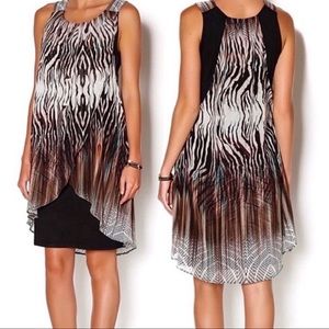 Linea Domani | Multi Pattern Tank Dress